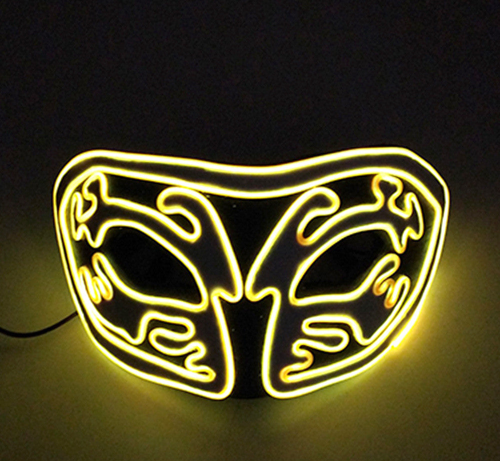 LED Glow Face Mask - Multiple Colors