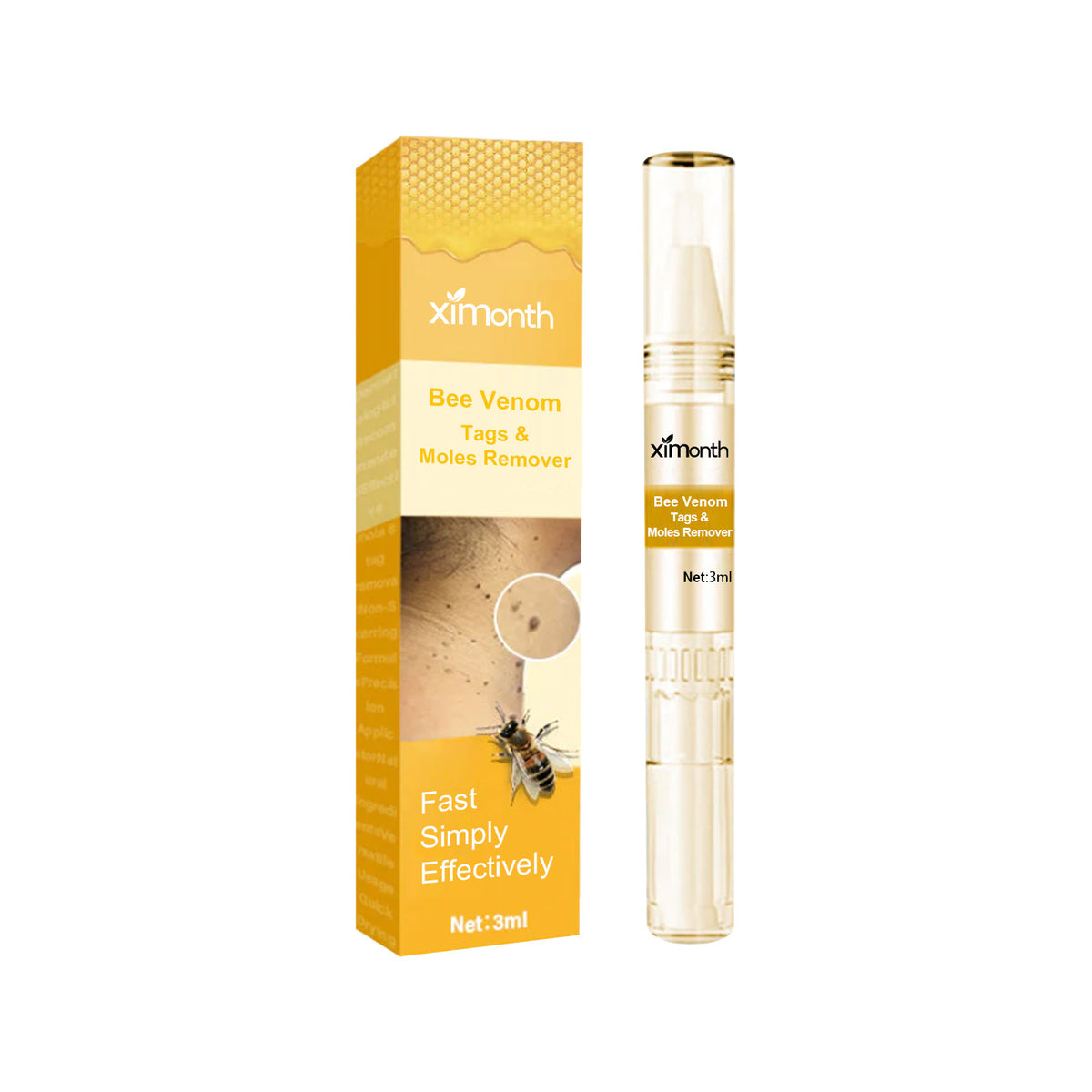 Liquid Skin Wart Removal Pen 3ML - Gentle Mole & Skin Mark Remover