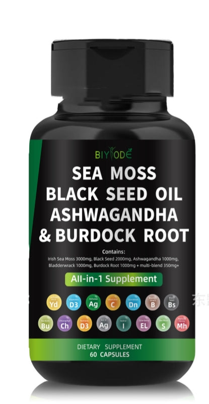 Xilaizhi Seaweed Capsule Supplement - 60 Tablets