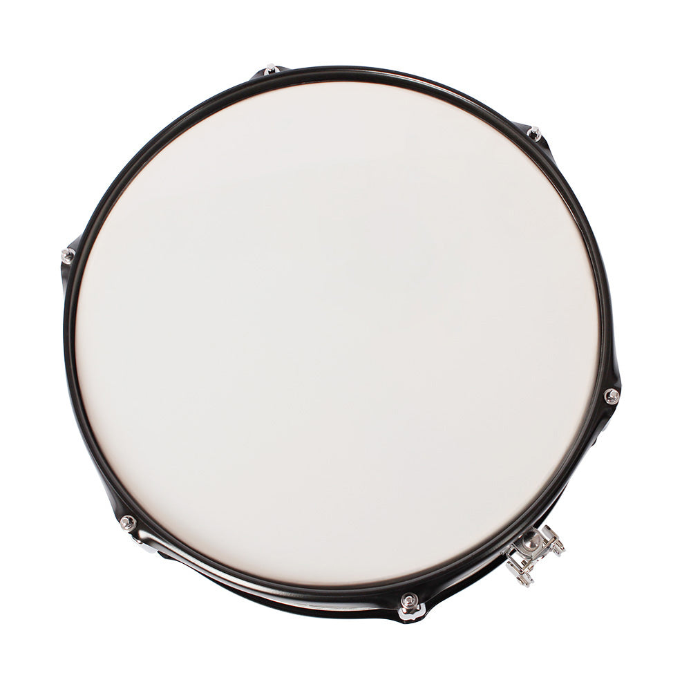 14 Inch Professional Marching Snare Drum Set - Black