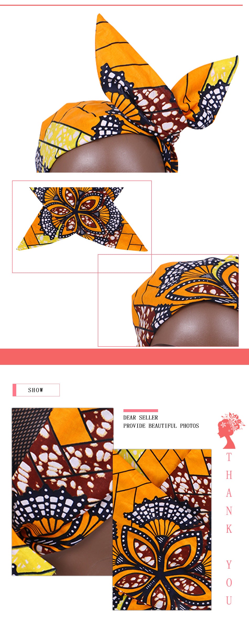 Women's Ethnic Cotton Hair Band - Bohemian Style