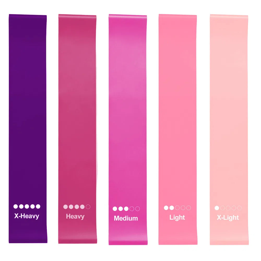 Loop Resistance Bands Set - 5 Resistance Levels for Full Body Workout