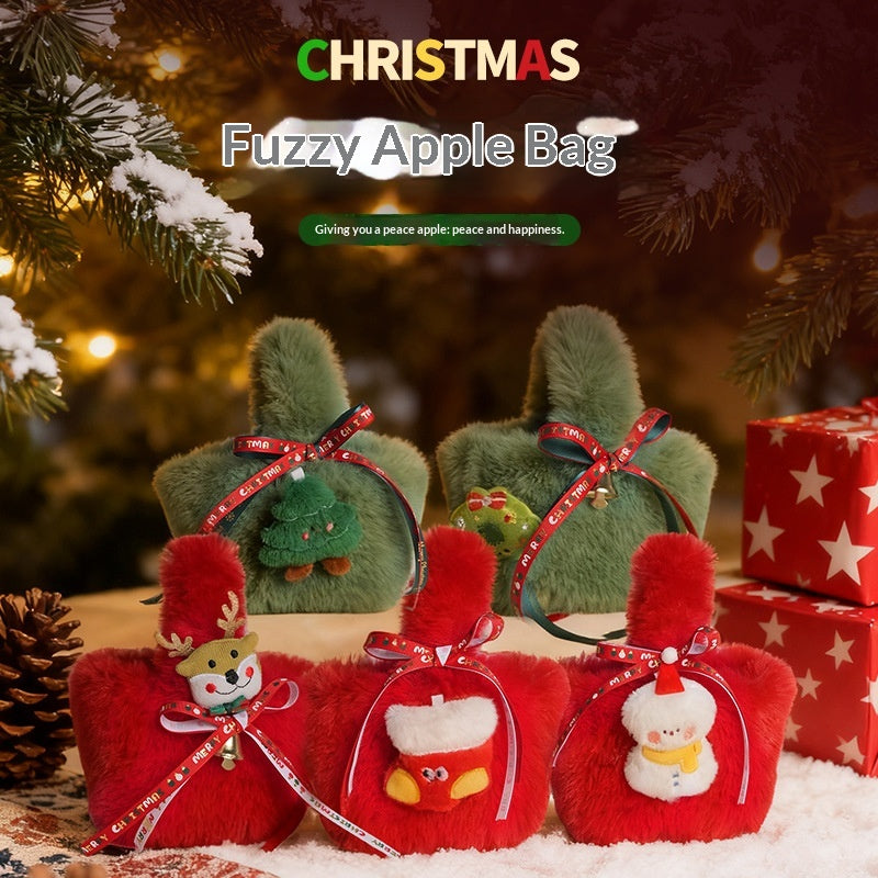 Christmas Gift Idea Cute Plush Candy Bags - Holiday Festive Decor