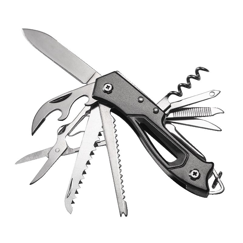 Multifunctional Outdoor Camping Knife Stainless Steel Compact Tool