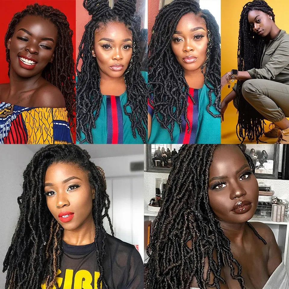 Crochet Dreadlocks Wigs for Women - Natural Hair Extension Styles