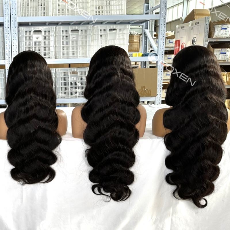 Human Hair Body Wave Lace Front Wig - 200% Density HD Lace Glueless