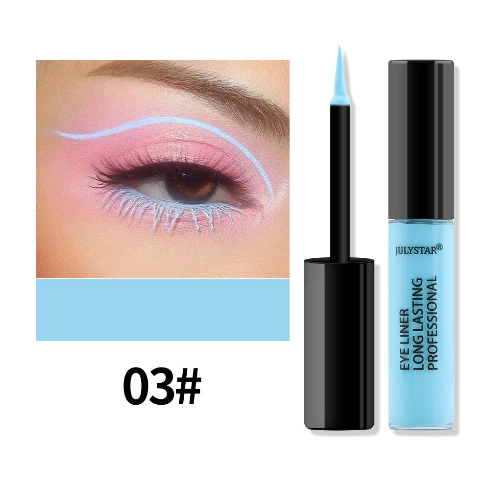 Waterproof Oil-Proof Liquid Eyeliner Set - 2.5ml, Multiple Colors