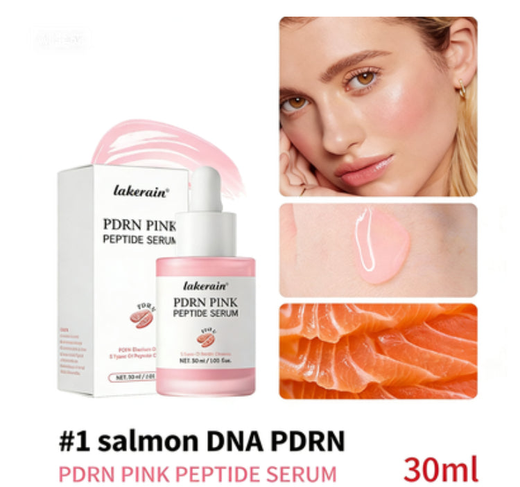 Pink Peptide Hydrating Facial Serum - Moisturizer for All Skin Types