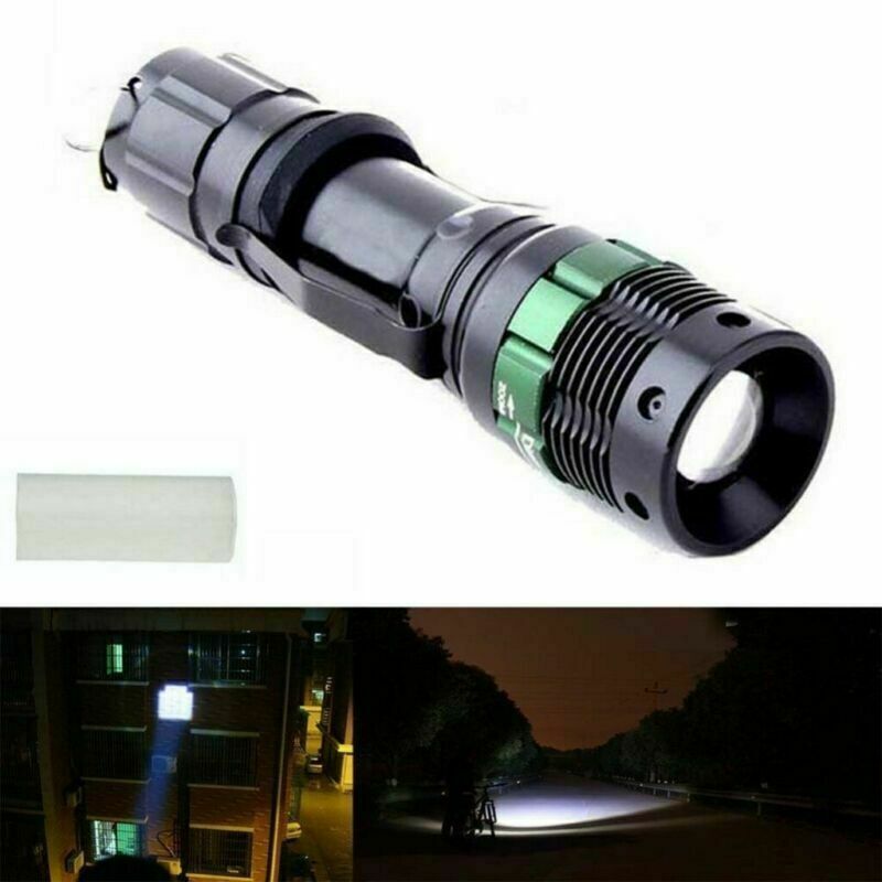 Super Bright 90000LM LED Handheld Searchlight Spotlight Rechargeable Flashlight