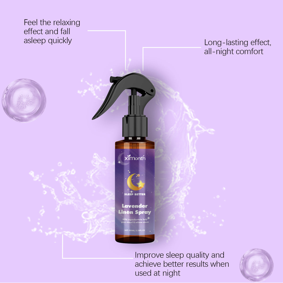 Lavender Sleep Spray - 100ml Soothing Mist