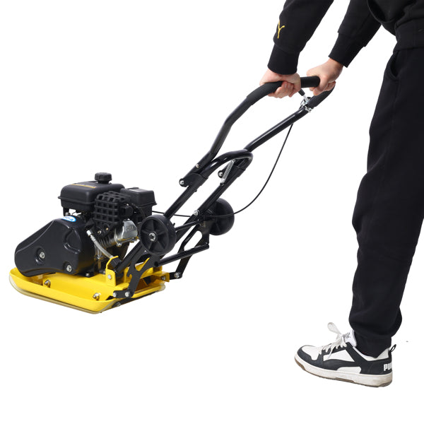 2.5HP Flatbed Concrete Compactor 79.7cc Gas Power Paver for Construction