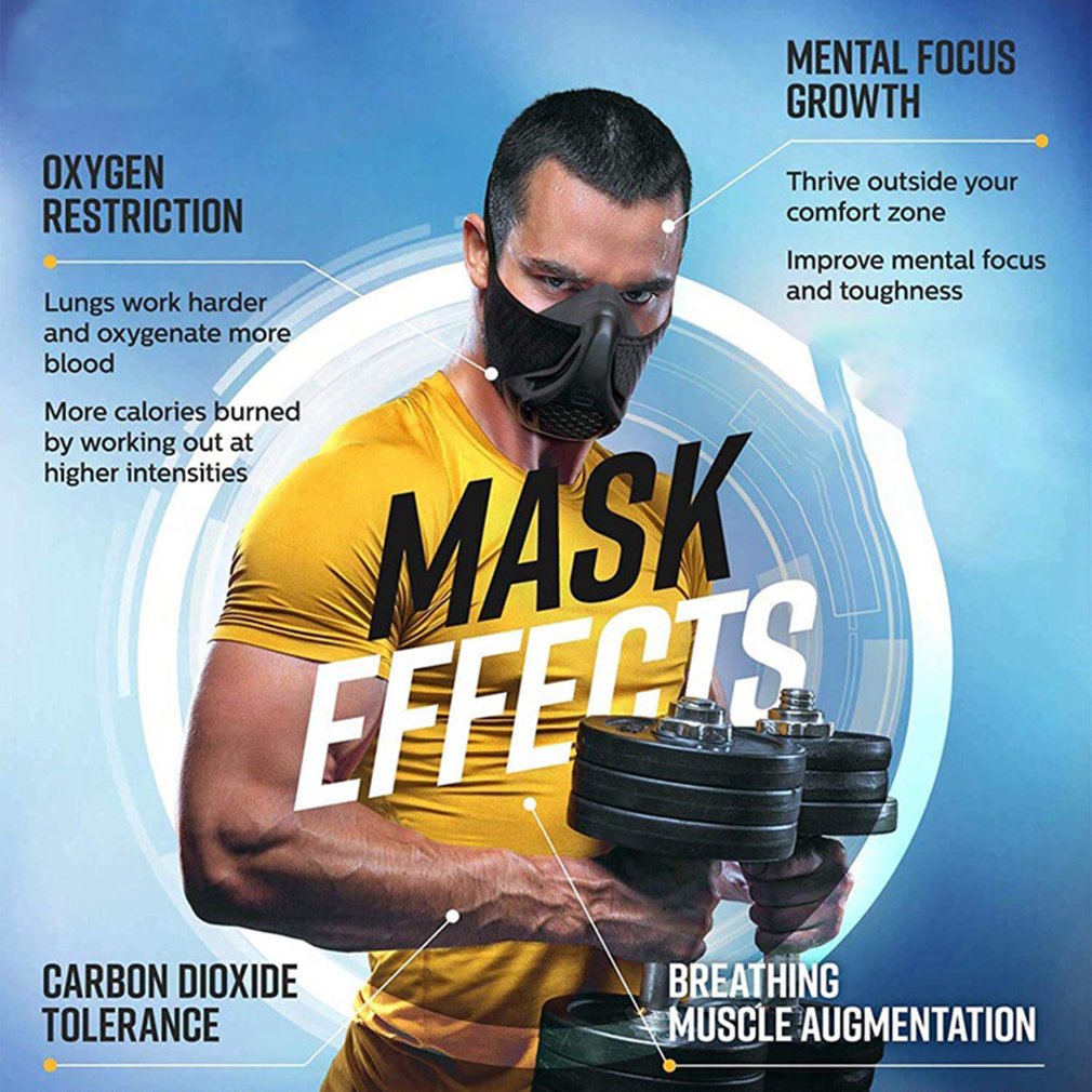 Adjustable Oxygen Training Mask for Running & Fitness