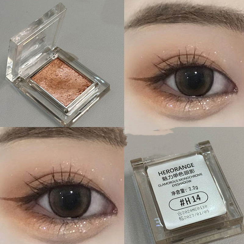 Monochrome Eyeshadow Palette - Matte & Shimmer Colors for Creative Makeup