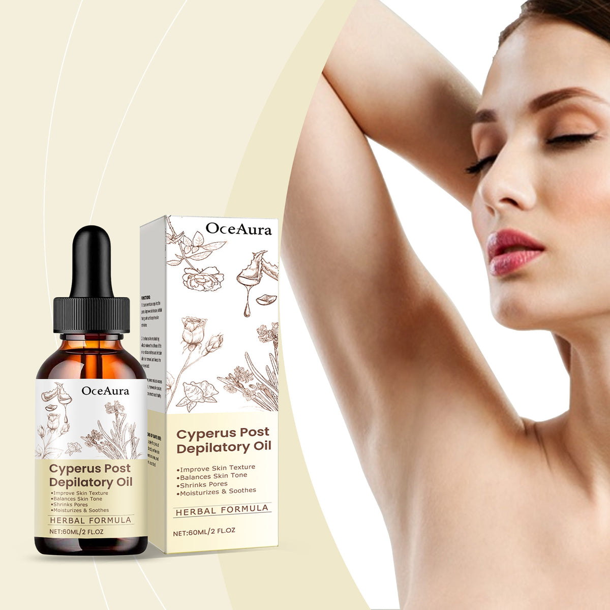 Hair Removal Essential Oil 60ml