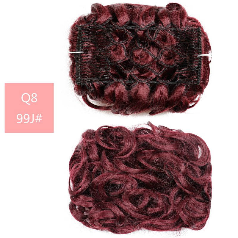 Fluffy Cosplay Wig with Comb Insert - High Temperature Synthetic Hair