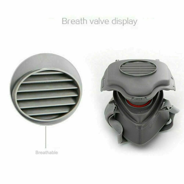Reusable Half Face Respirator Dust Mask for Woodworking Painting Welding