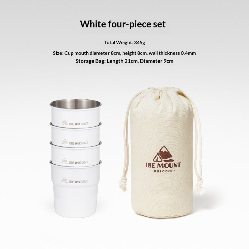 Outdoor Stainless Steel Swallow Cup for Camping 300ml
