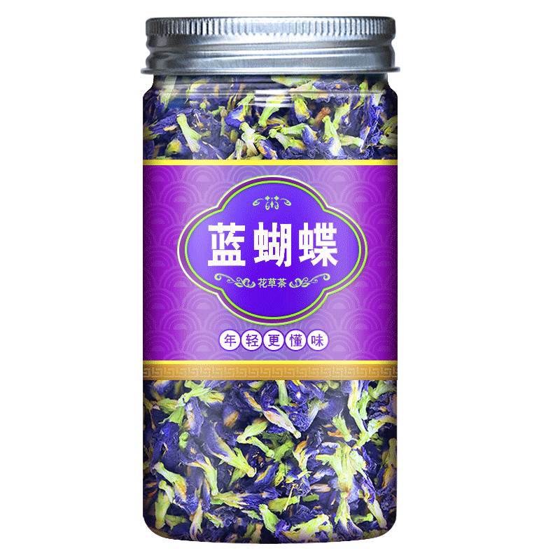 Dried Butterfly Pea & Roselle Flower Mix - Edible