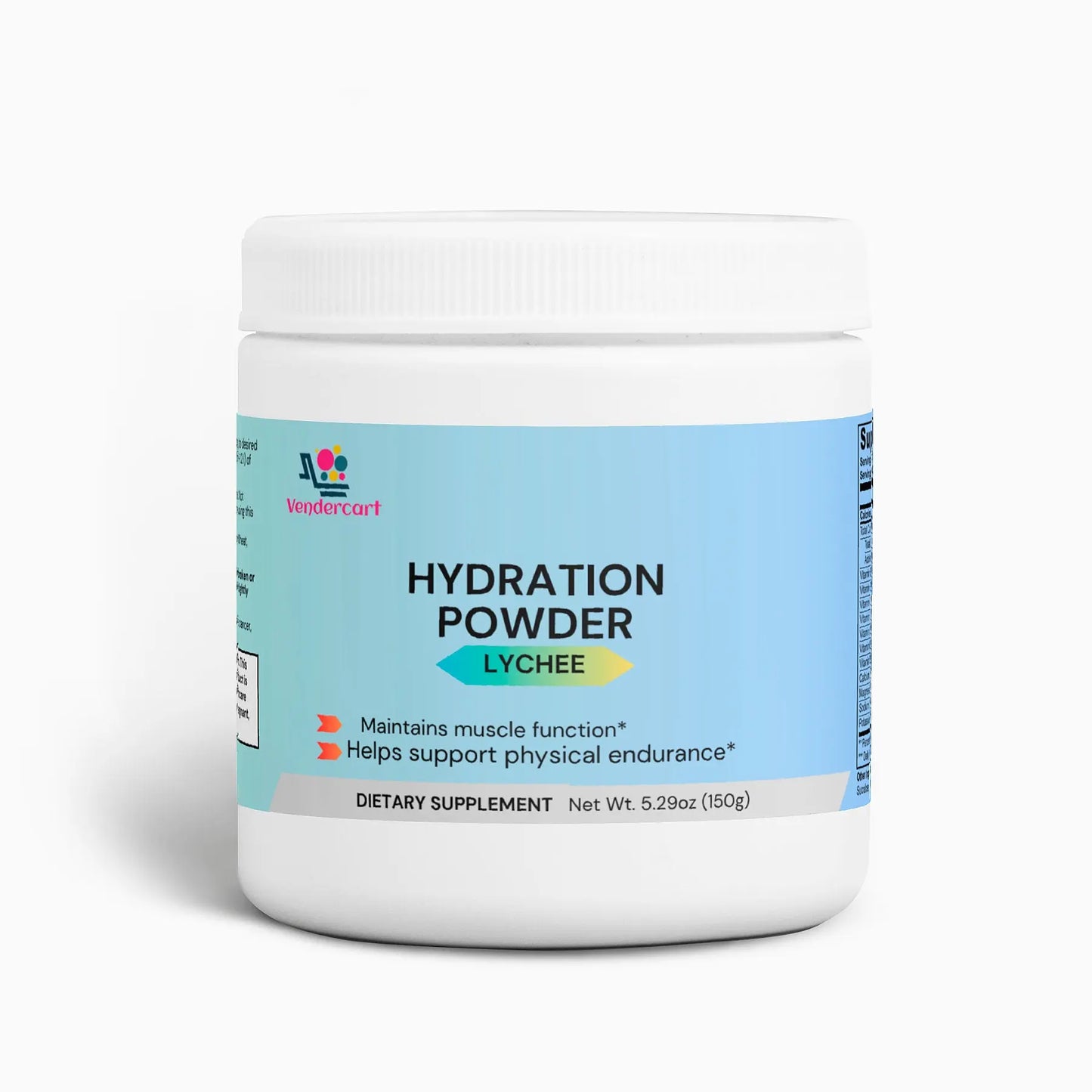 Lychee Hydration Powder - Sugar-Free Electrolyte Drink Mix