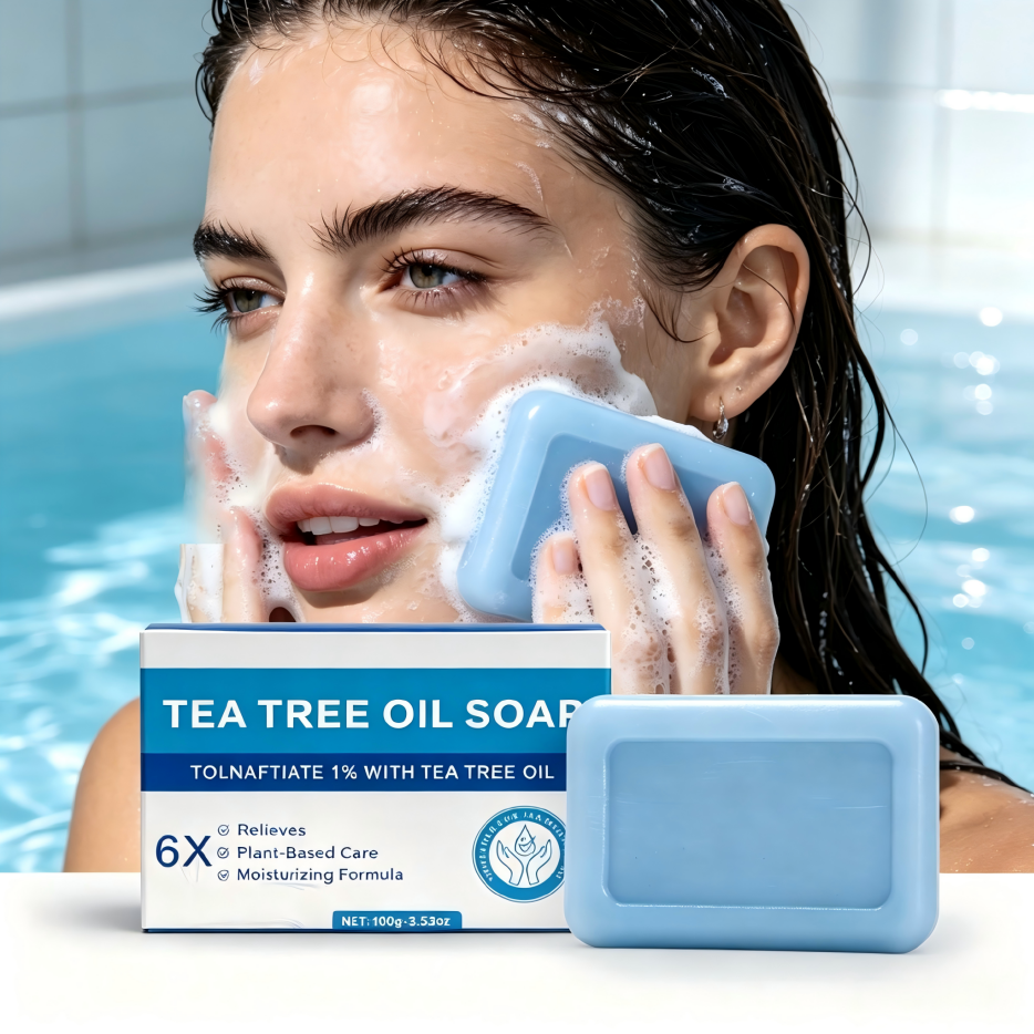 Blue Tea Tree Soap Bar - 100g