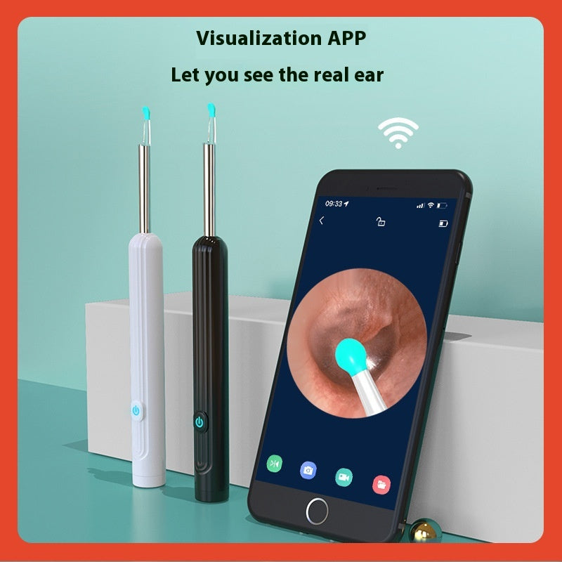 NE7 Visual Earpick Wireless Wifi Endoscope HD