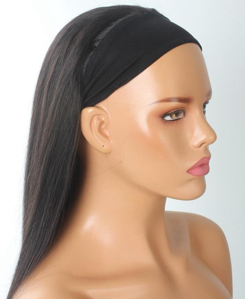Ice Hair Band Wigs for Long Straight Hair - Multiple Colors & Lengths