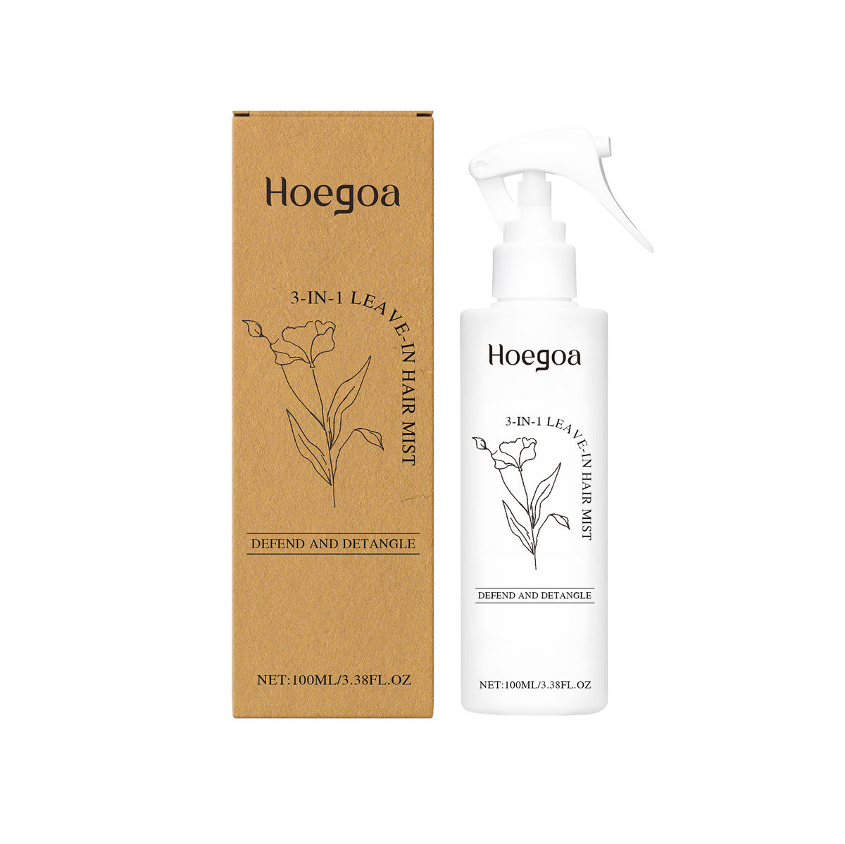 Wash-free Plant Ingredients Care Nourishing Natural & Fluffy Hair Dry
