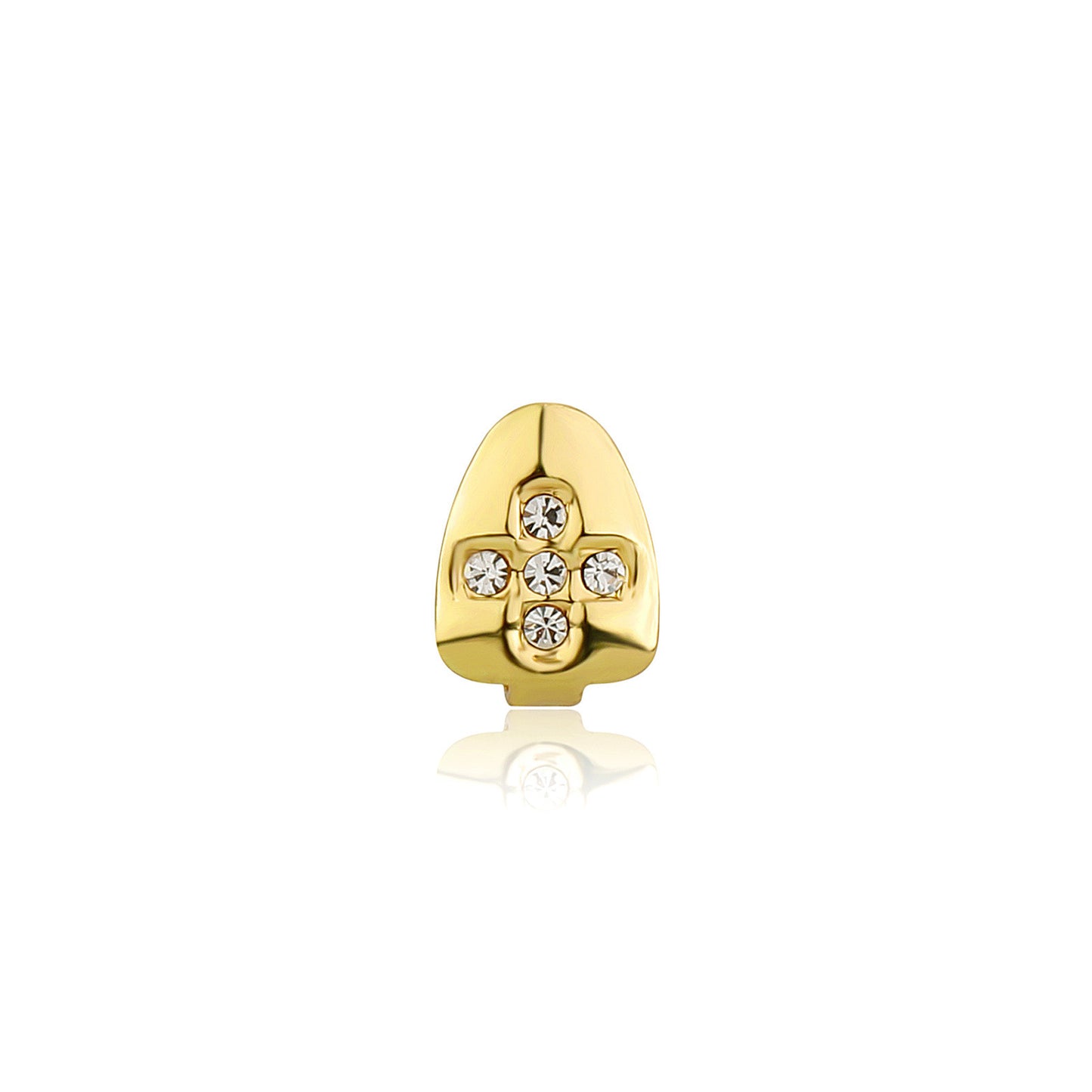 Hip Hop Tooth Socket Set with Gold and Silver Variants - Unisex Party Accessories