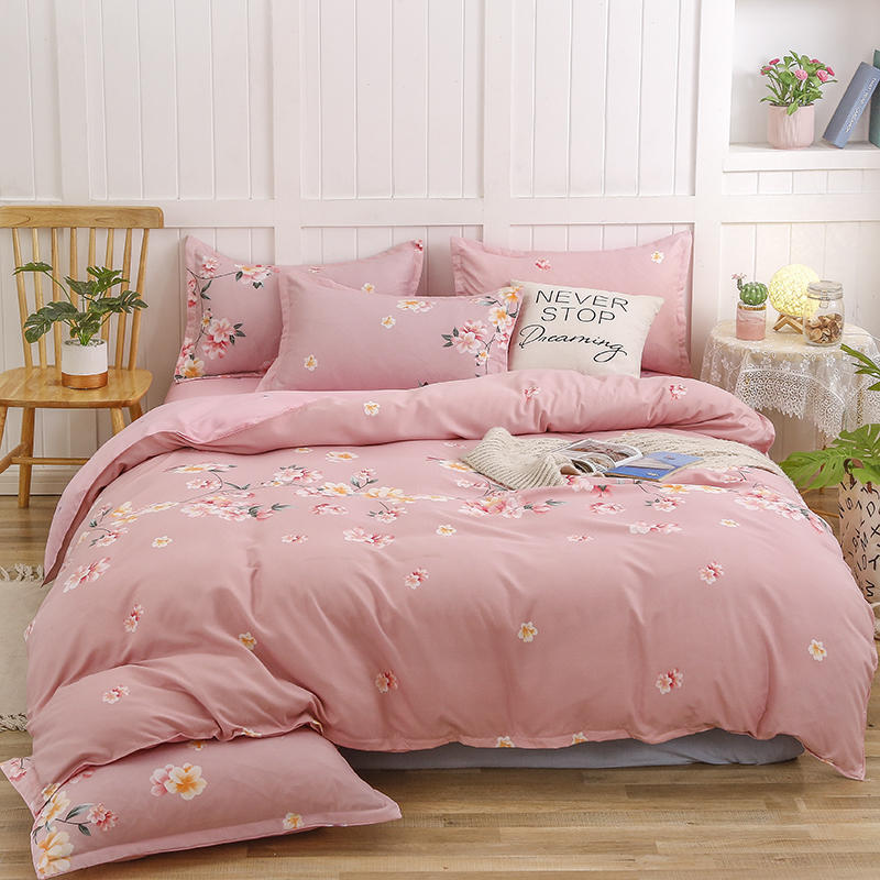 Cotton Bed Quilt Cover Set - Modern Minimalist Bedding, Multiple Sizes
