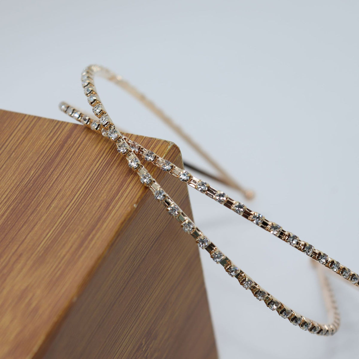 Women's Rhinestone Cross Headband