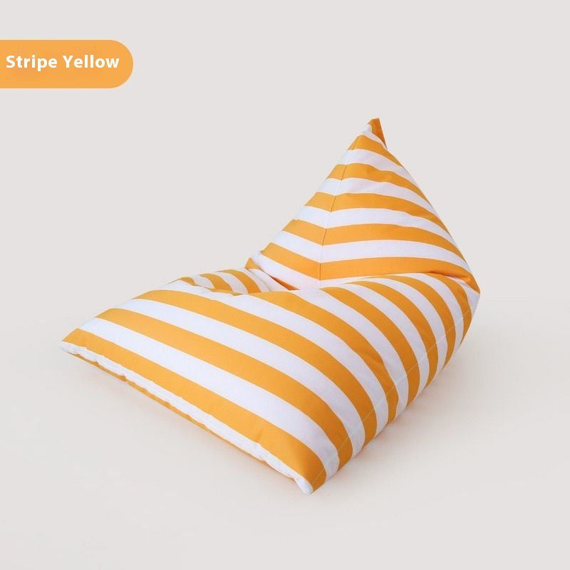 Outdoor Yard Bean Bag Lounge Chair Cover Waterproof Mildew Resistant