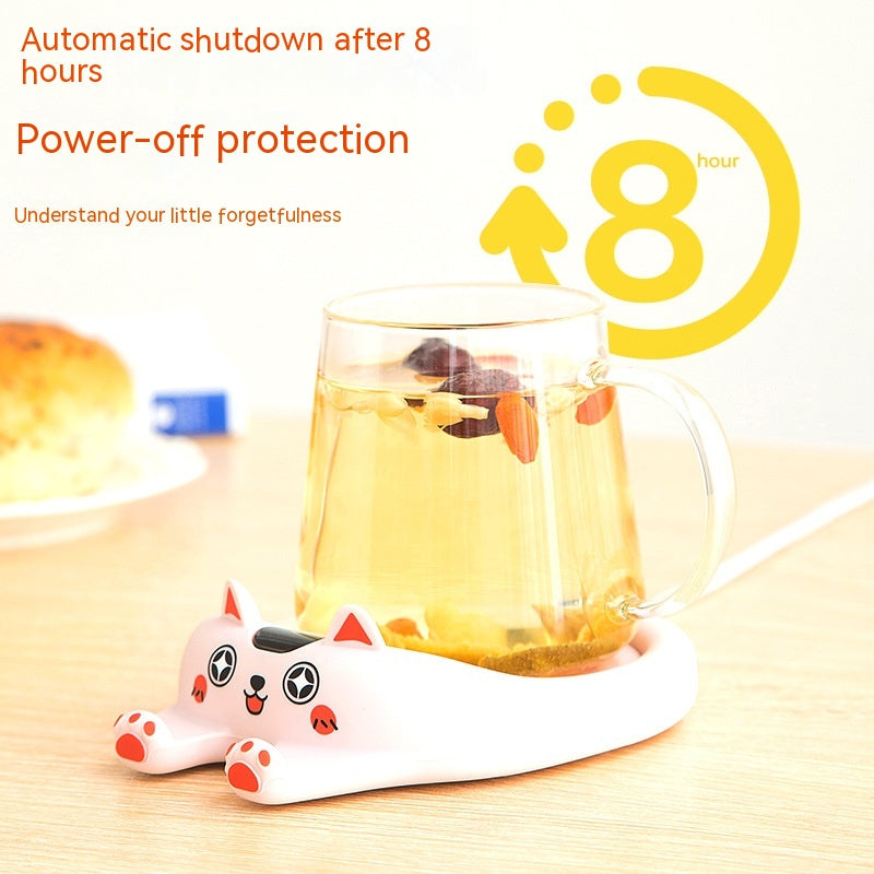 Smart Heat Preservation Coaster with Adjustable Gears for Hot & Cold Drinks