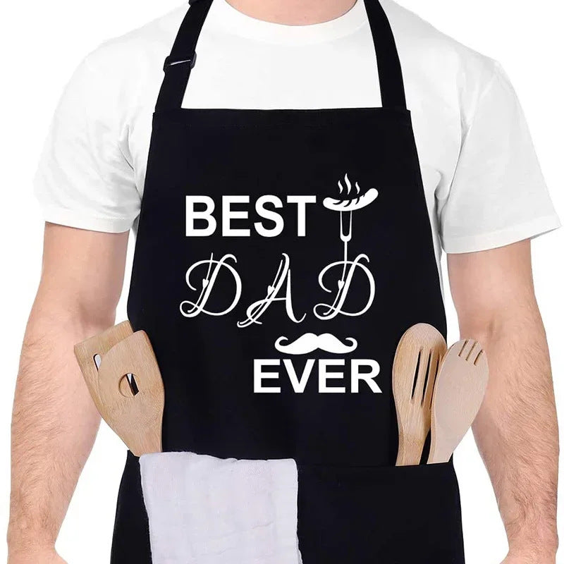 Mom and Dad Kitchen Apron Set - Modern Home Cooking Accessories