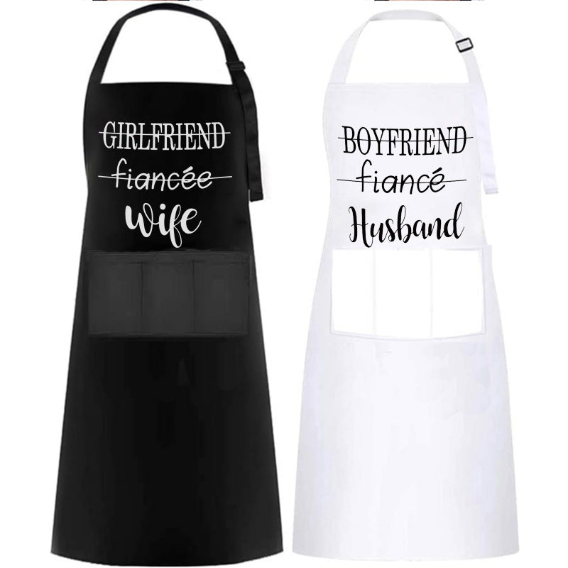 Waterproof Antifouling Kitchen Apron Set - Personalized Household Cooking Accessories