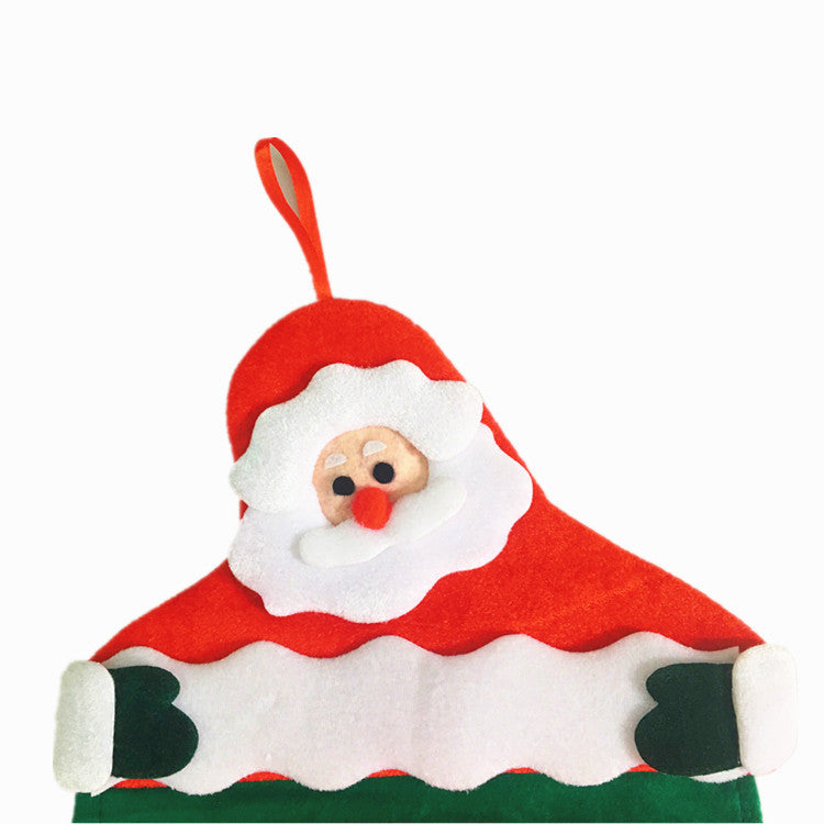 Velvet Christmas Calendar for Elderly | 30x40cm Wall Decor, Festive Gift