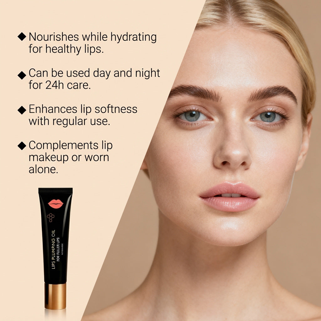 Nourishing Lip Oil - Plumping Moisturizing Lip Treatment 15g