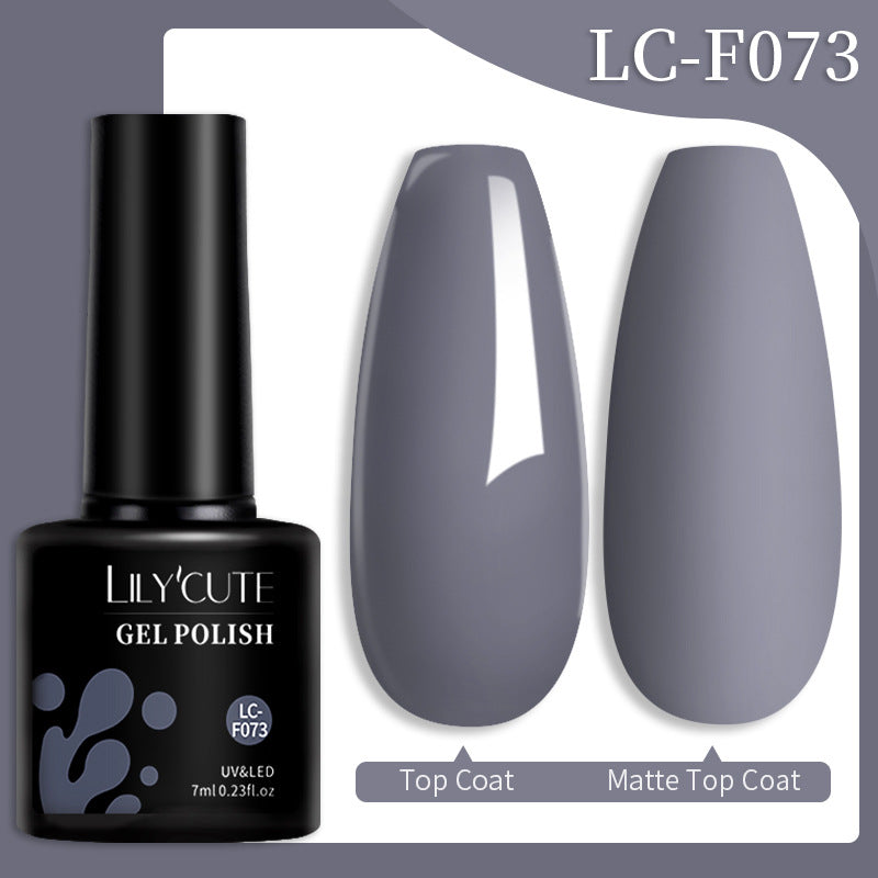 Colored Glitter Nail Glue Set for Nail Art - Waterproof & Non-Flushing
