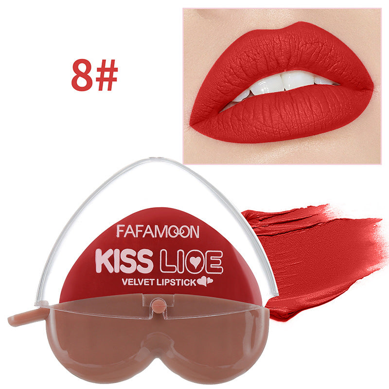 Matte Lipstick with Lip Balm Effect - Moisturizing Lip Color Set