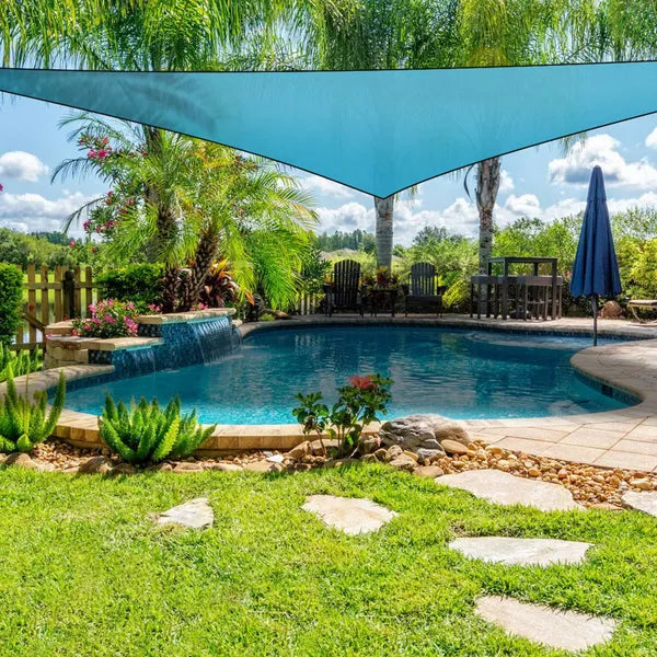 Triangle Shade Sail Canopy - Waterproof Outdoor Patio Cover