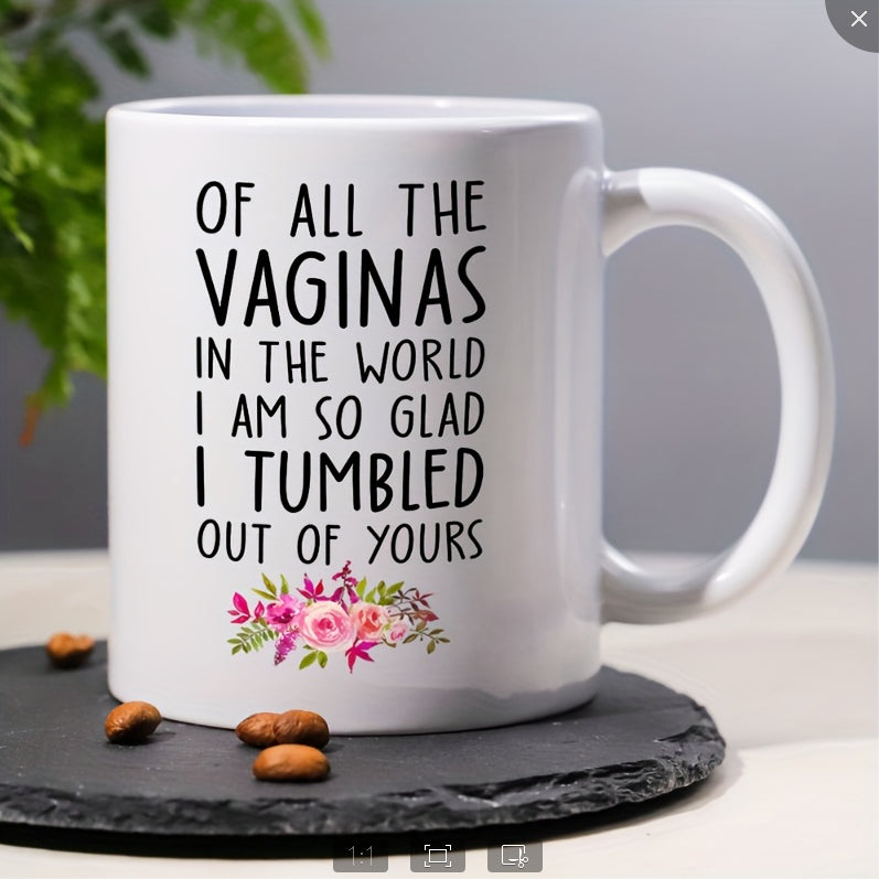 Ceramic Coffee Cup - Multiple Colors & Inspirational Designs