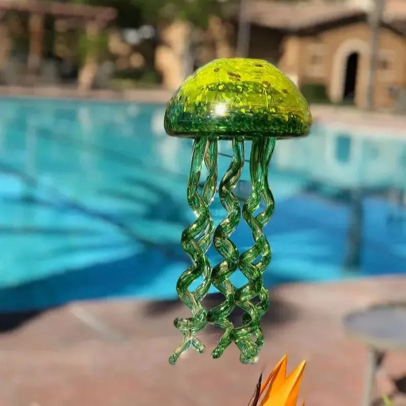 Ocean-Themed Jellyfish Wind Chime - Creative Garden Decor Gift