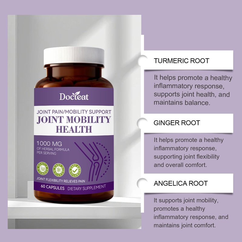 Joint Mobility Health Support Capsules - 60 Count