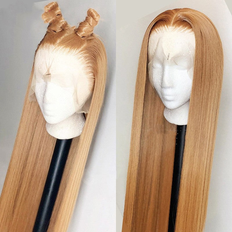 Lace Headband with Real Straight Human Hair Extensions - Multiple Lengths & Densities