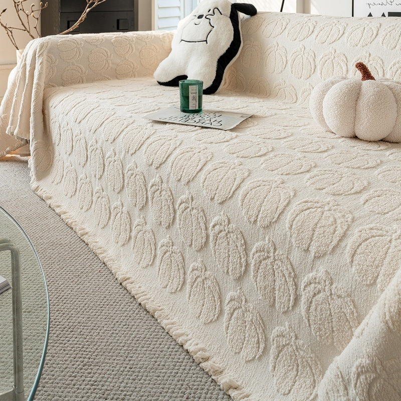 Single Sided Fleece Sofa Cover - Modern Minimalist Protects & Decorates