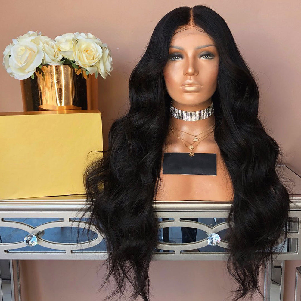 Long Curly Wig Full-Head Synthetic Hair - Multiple Colors