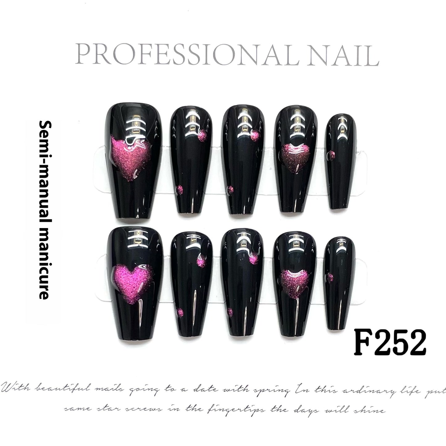 Women's Nail Tips Set - Personalized Short & Long Styles for Nail Art