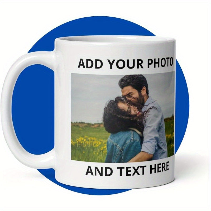 Ceramic Mug 330ml for Sublimation Heat Transfer - Porcelain Drinkware
