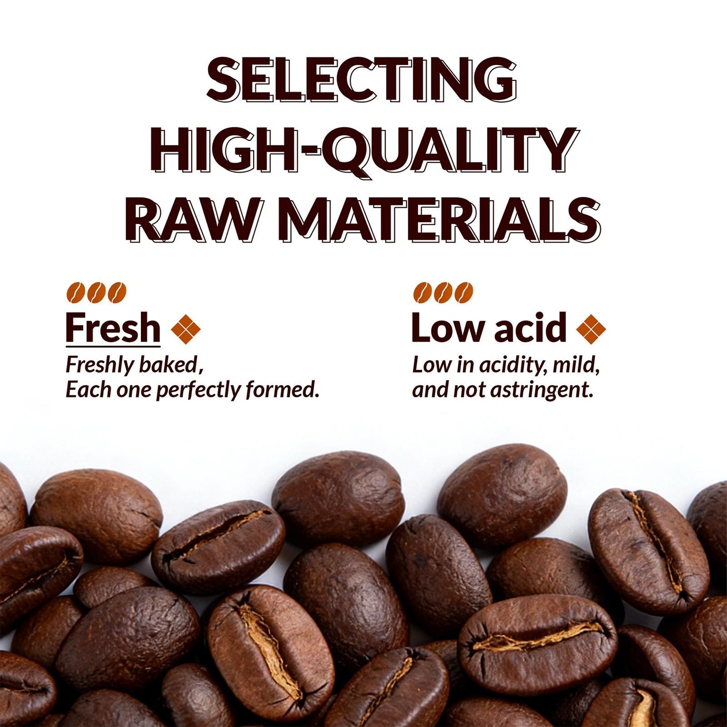 Instant Reishi Mushroom Coffee - 20g Sachets - 20 Count Pack