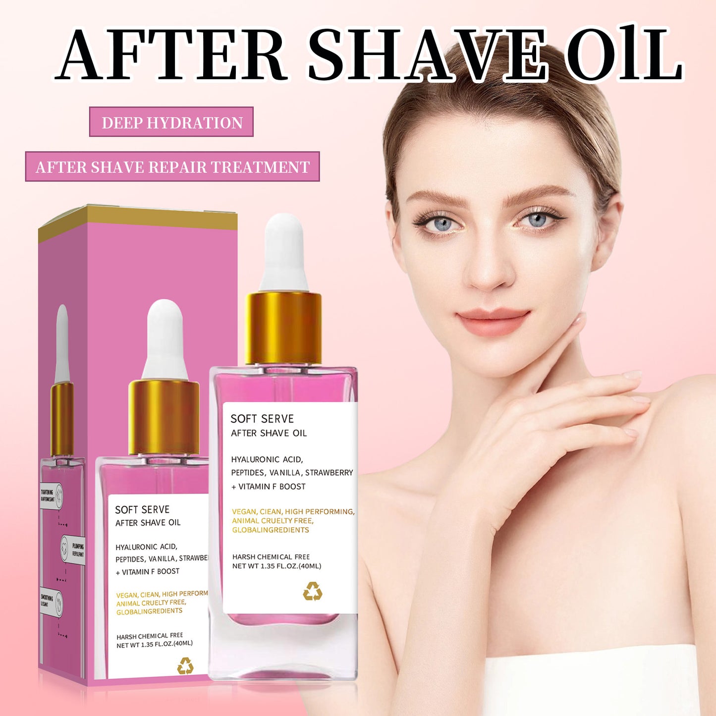 Deep Moisturizing After-Hair Removal Treatment Oil - 40ml