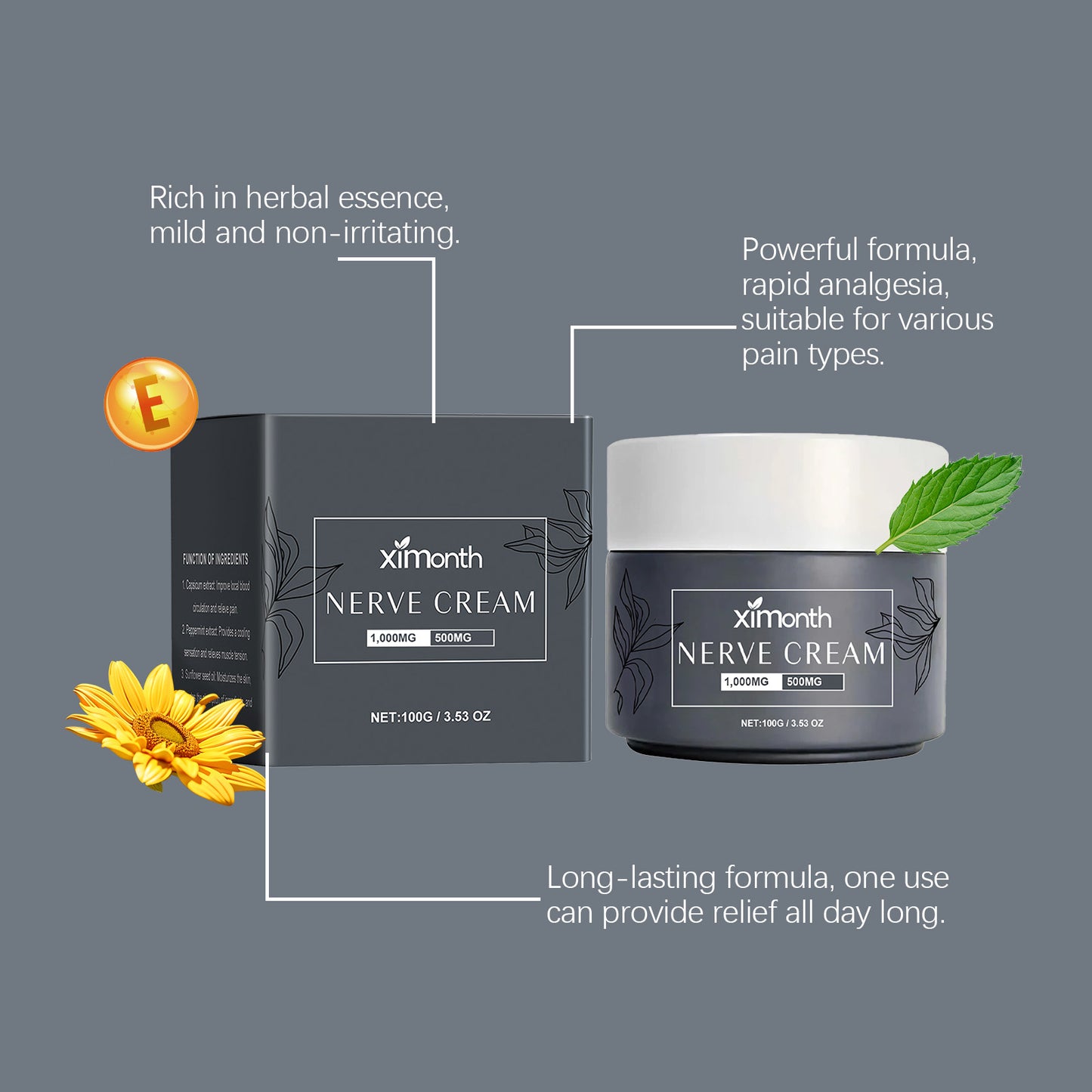 Herbal Joint Repair Cream - Soothing Massage Lotion for Knee & Body Pain